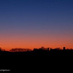 Venus in the Eastern Sky at Dawn