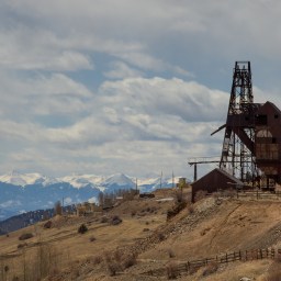 Sangre de Cristo Range from Goldfield