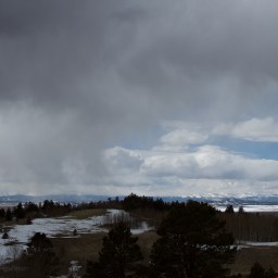West from Wilkerson Pass