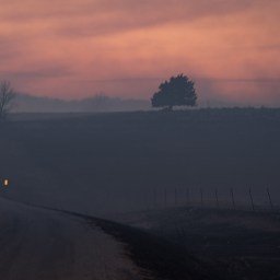 Smokey Sky at Sundown