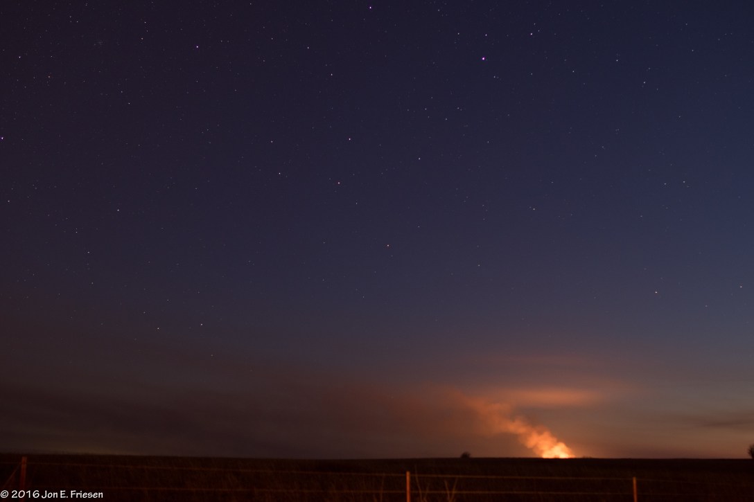 Stars over burning tallgrass-1922