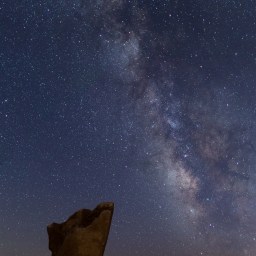 Teter Rocks Milky Way