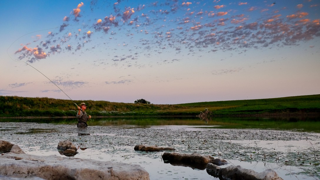 Scott on Pond 1 -5171